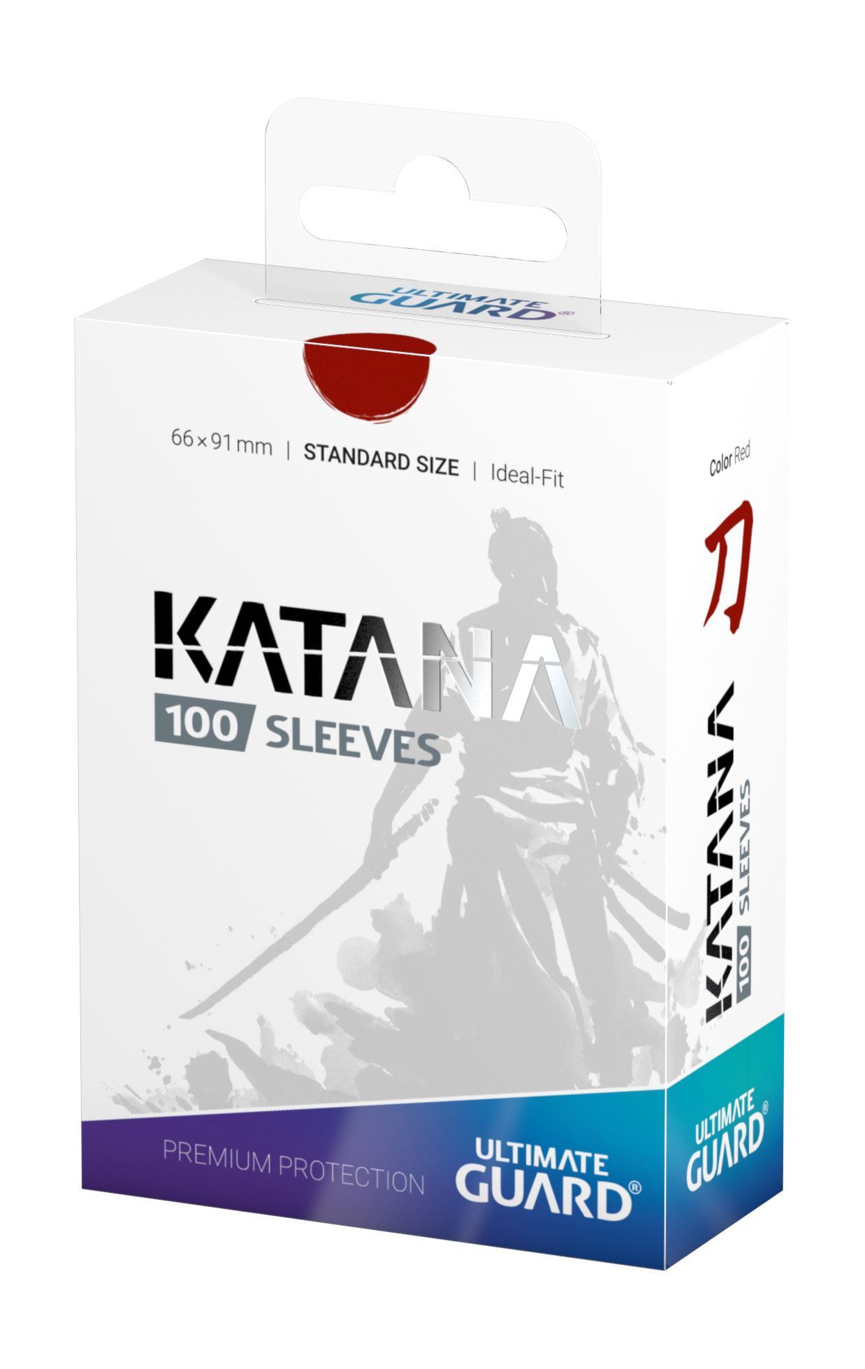 Katana Sleeves Standard Red (100) (image for) Katana Sleeves Standard Red (100)